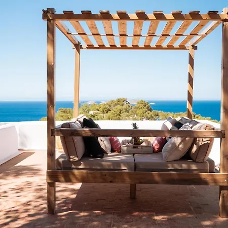 Large On Ibiza West Coast With Pool & Sunset View - Nirvana Βίλα